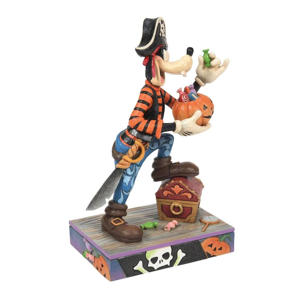 Jim Shore Disney Traditions - Goofy Pirate Costume - Image 2
