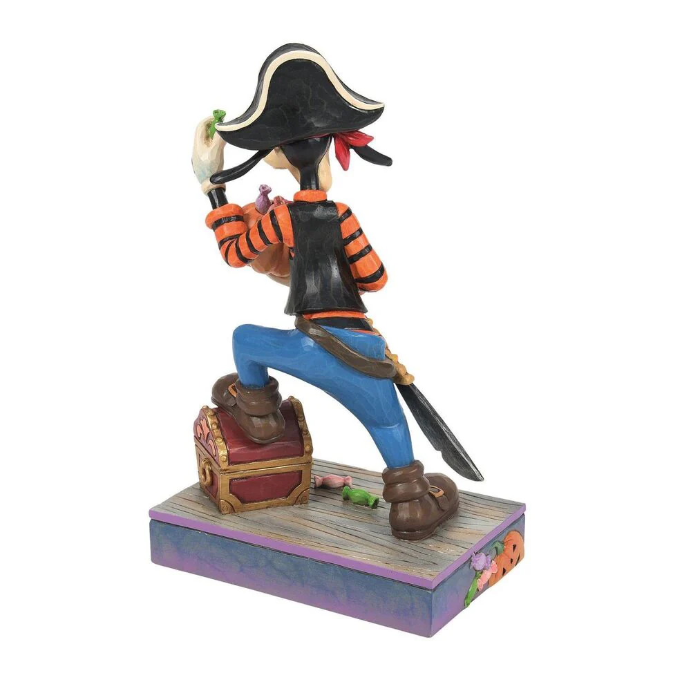 Jim Shore Disney Traditions - Goofy Pirate Costume - Image 3