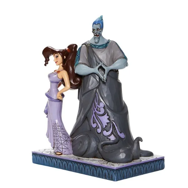 Jim Shore Disney Traditions - Hercules Meg and Hades - Moxie and Menace - Image 2
