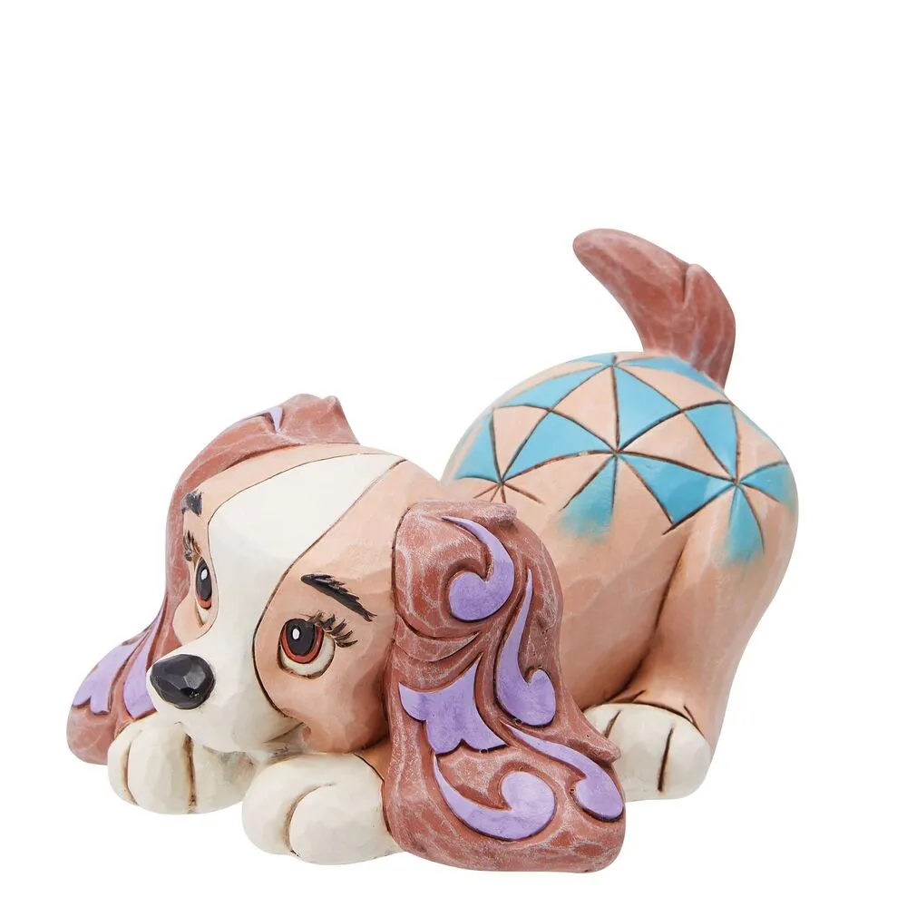 Jim Shore Disney Traditions - Lady and The Tramp - Lady Mini Figurine - Image 2