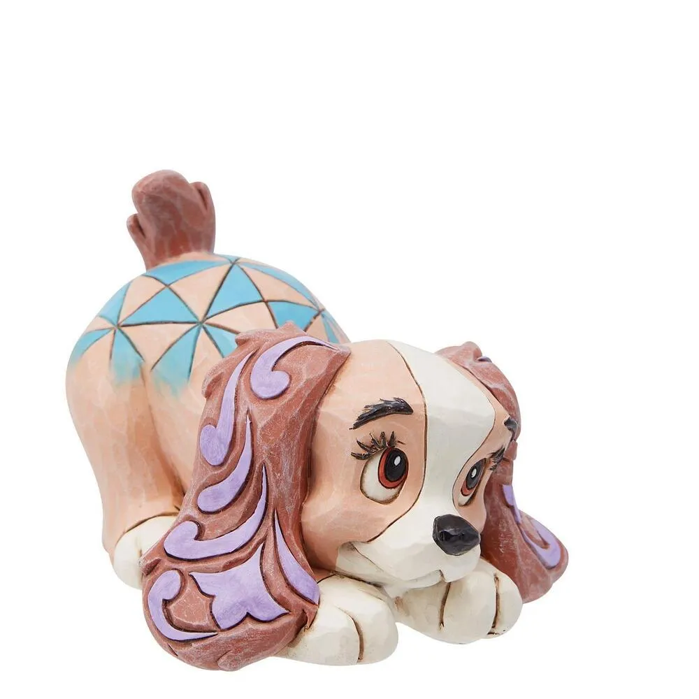 Jim Shore Disney Traditions - Lady and The Tramp - Lady Mini Figurine - Image 4