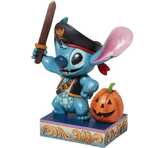 Jim Shore Disney Traditions - Lilo and Stitch Pirate Stitch - Lovable Buccaneer - Image 3