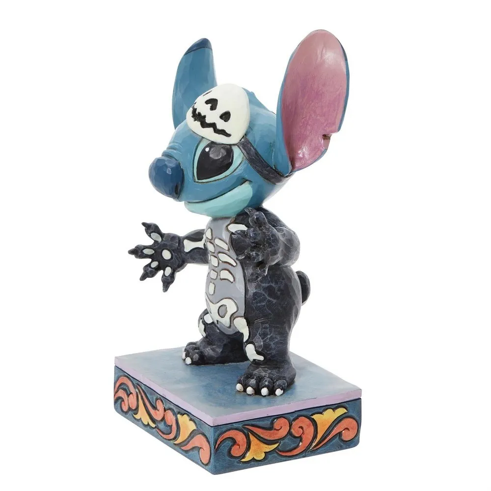 Jim Shore Disney Traditions - Lilo and Stitch - Skeleton Stitch - Image 3