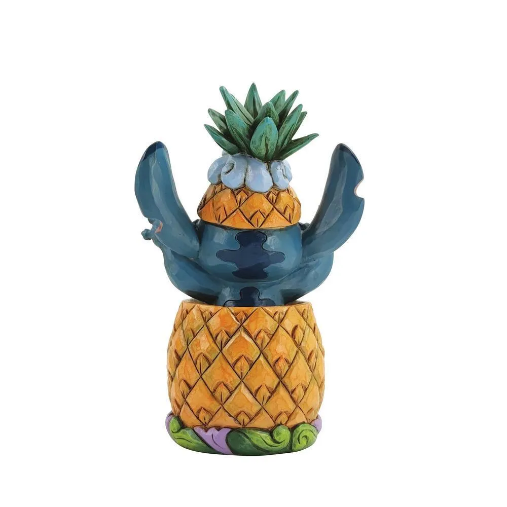 Jim Shore Disney Traditions - Lilo and Stitch - Stitch In A Pineapple - Image 2