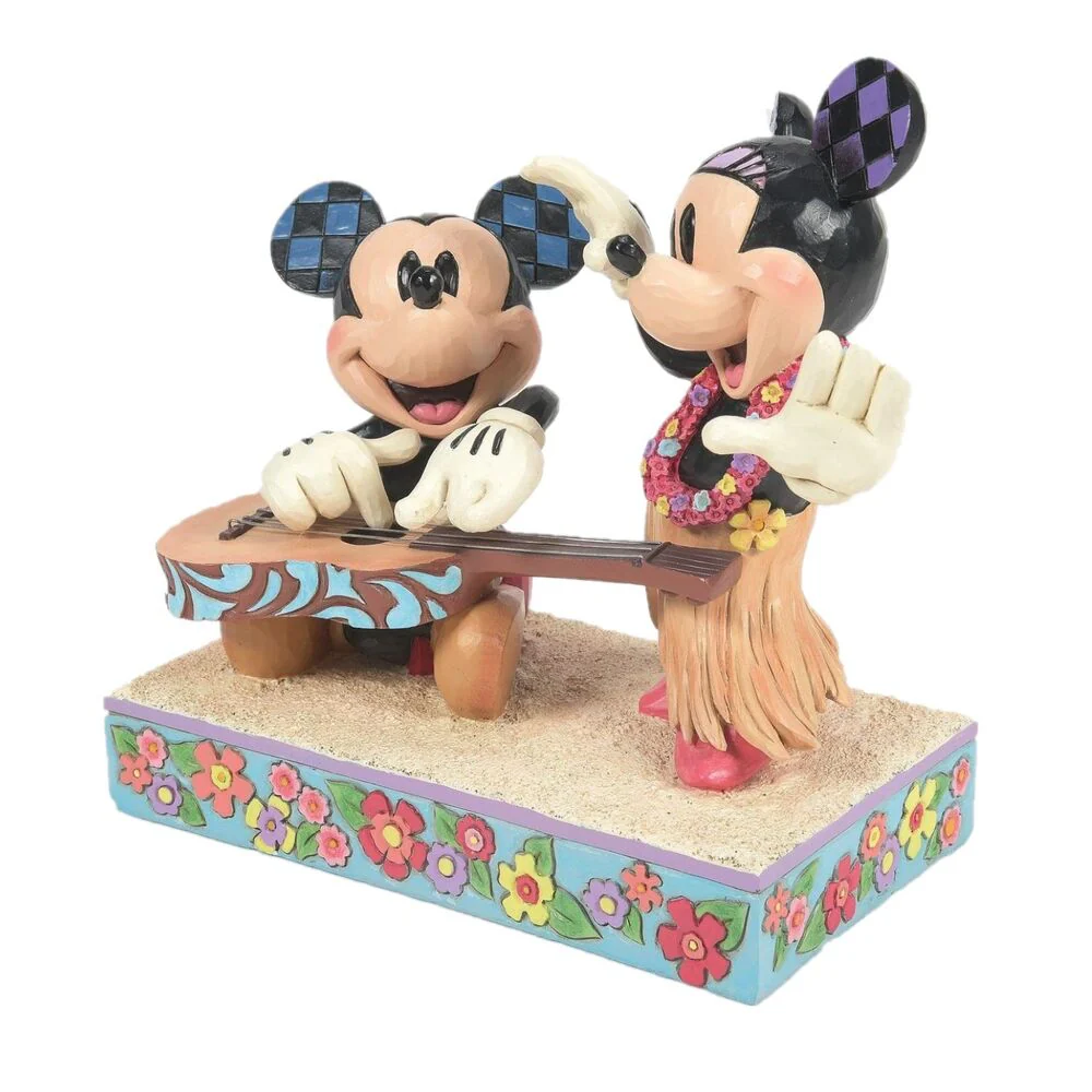 Jim Shore Disney Traditions - Mickey and Minnie Hawaii - Image 4