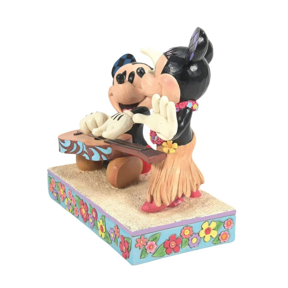 Jim Shore Disney Traditions - Mickey and Minnie Hawaii - Image 5