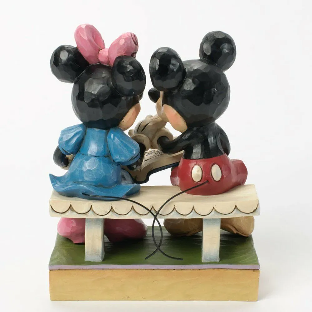 Jim Shore Disney Traditions - Mickey and Minnie Mouse 85th Anniversary - Sharing Memories - Image 2