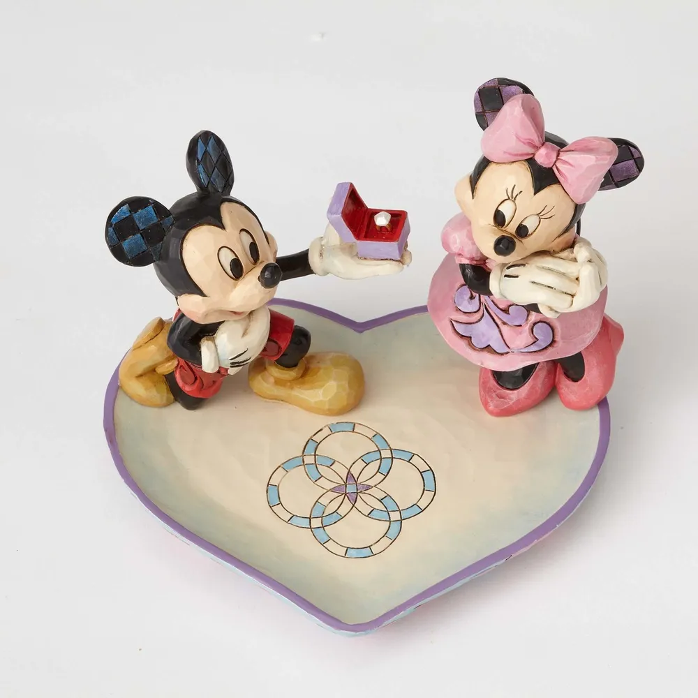 Jim Shore Disney Traditions - Mickey and Minnie Mouse - A Magical Moment - Image 2