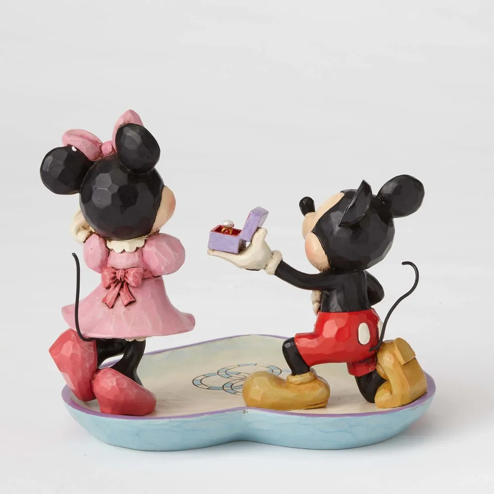Jim Shore Disney Traditions - Mickey and Minnie Mouse - A Magical Moment - Image 3