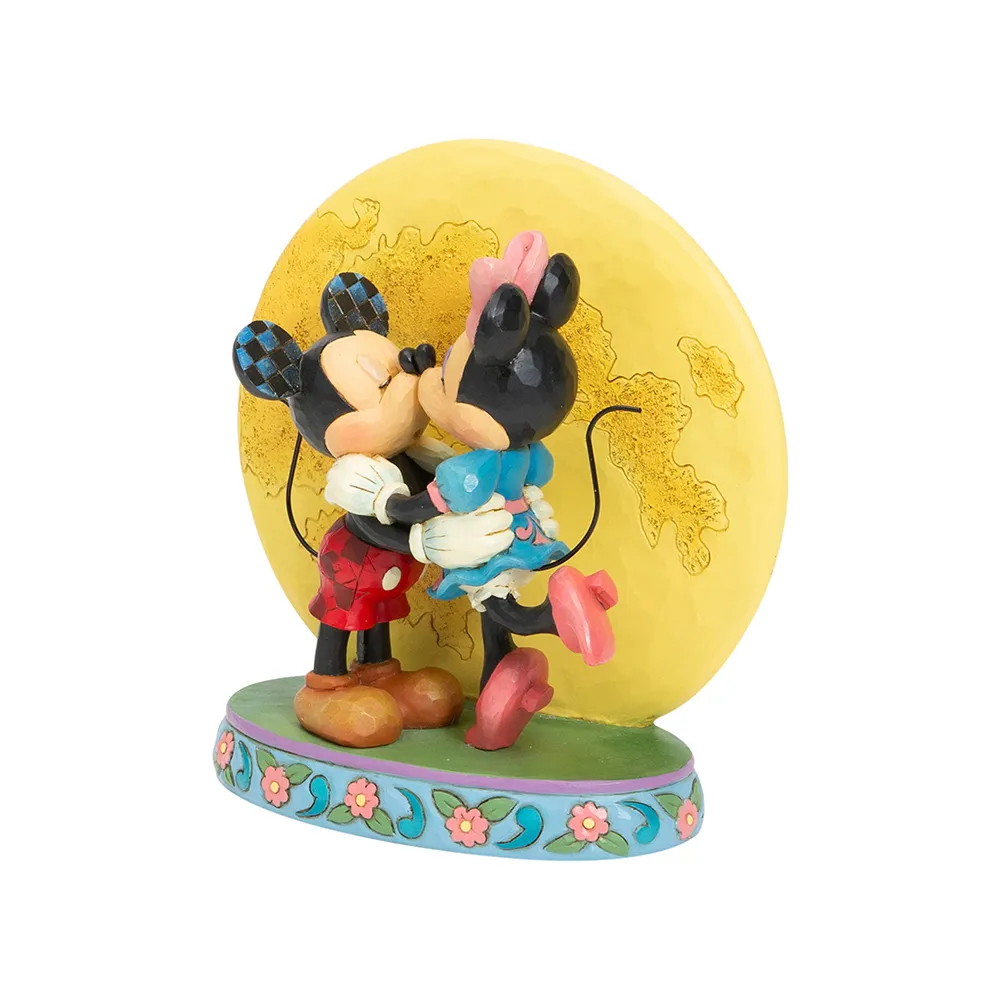 Jim Shore Disney Traditions - Mickey and Minnie Mouse - In the Moonlight - Image 4