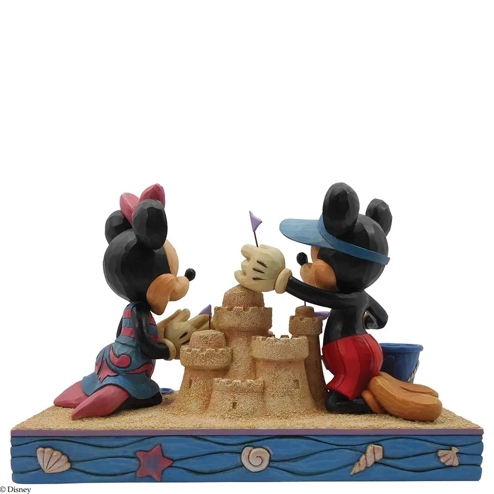 Jim Shore Disney Traditions - Mickey and Minnie Mouse Seaside Sweethearts Figurine - Image 2