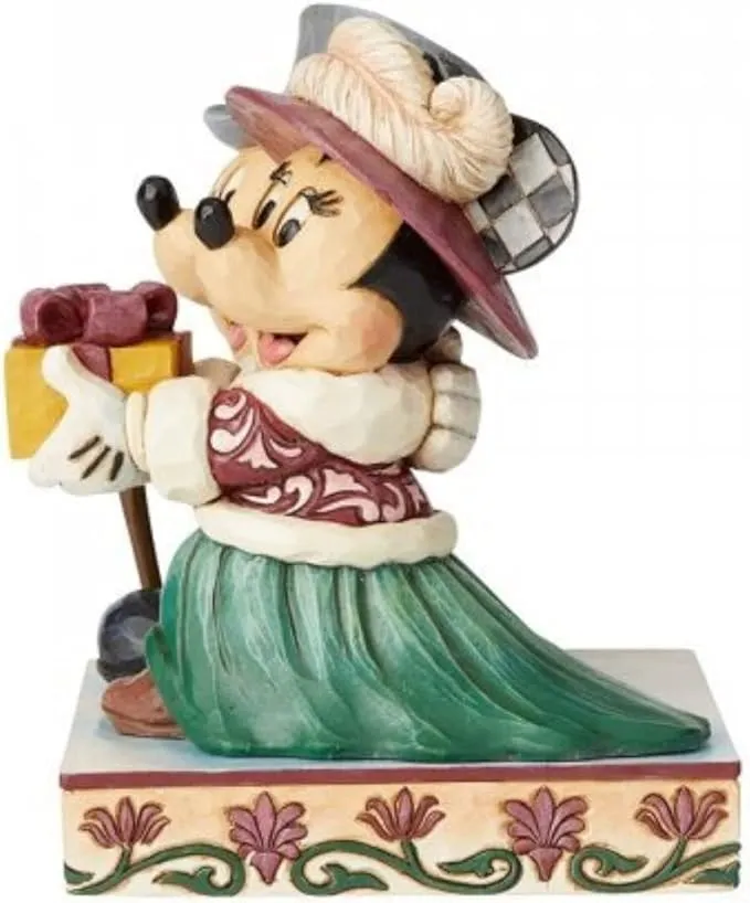 Jim Shore Disney Traditions - Mickey and Minnie Victorian Elegant Excursion Figurine - Image 4