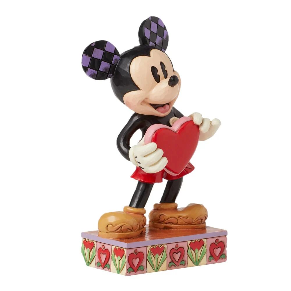 Jim Shore Disney Traditions - Mickey Heart Personalisable - Image 4