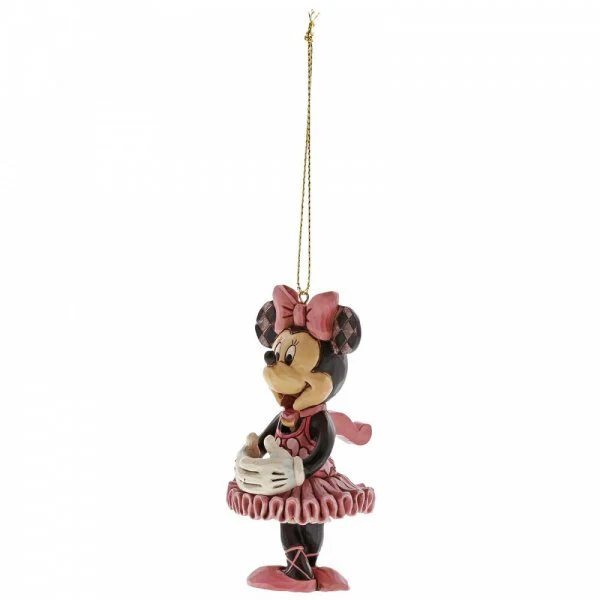 Jim Shore Disney Traditions - Minnie Mouse Nutcracker Hanging Ornament - Image 2