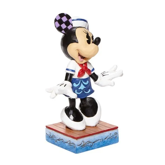 Jim Shore Disney Traditions - Minnie Mouse Sailor - Sassy Sailor - Image 3