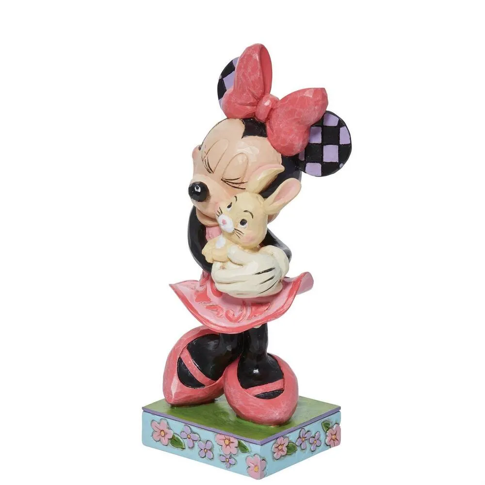 Jim Shore Disney Traditions - Minnie Mouse - Sweet Spring Snuggle - Image 3