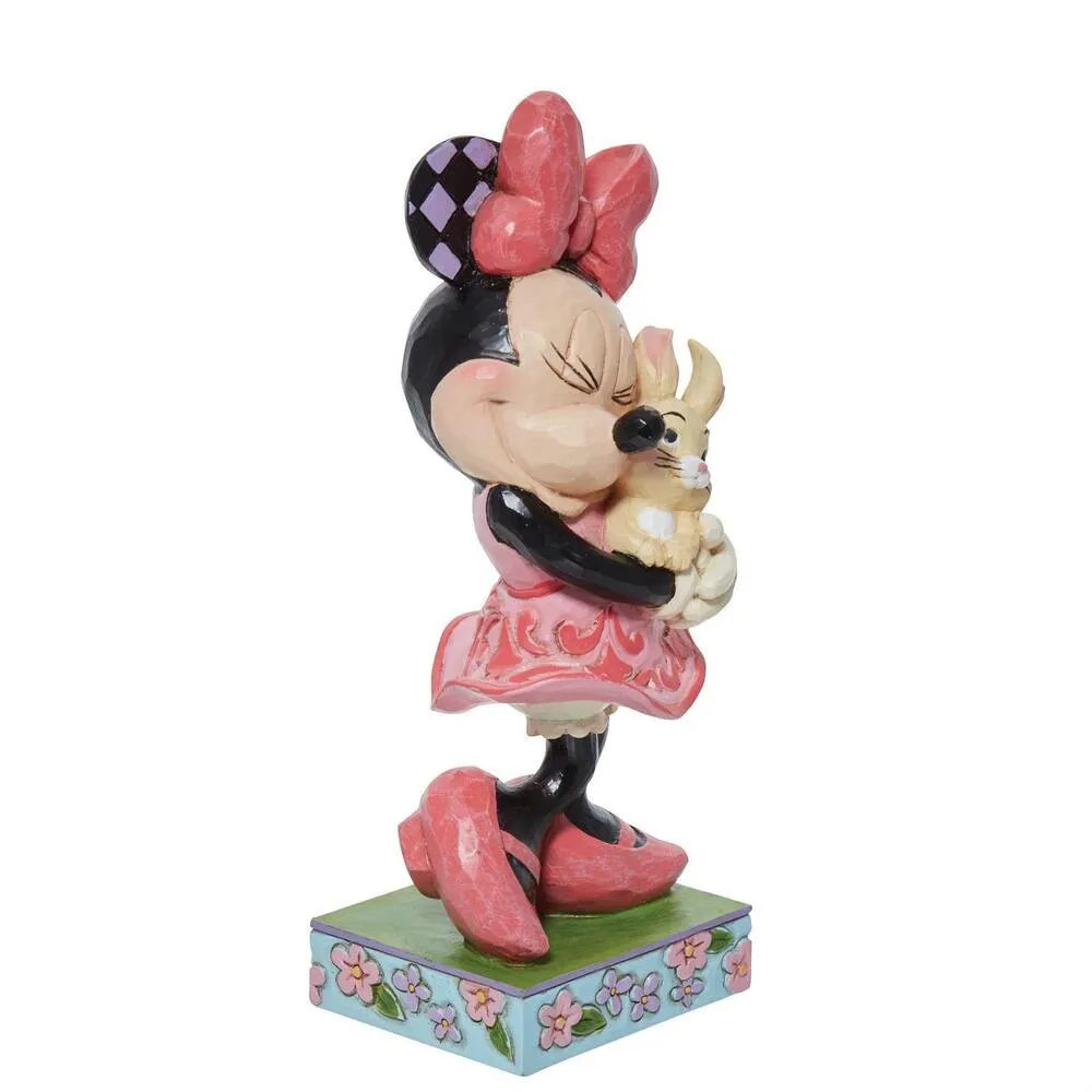 Jim Shore Disney Traditions - Minnie Mouse - Sweet Spring Snuggle - Image 4