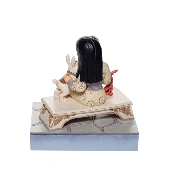 Jim Shore Disney Traditions - Mulan - Honourable Heroine White Woodland - Image 3