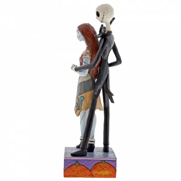 Jim Shore Disney Traditions - Nightmare Before Christmas Jack and Sally - Fated Romance - Image 3
