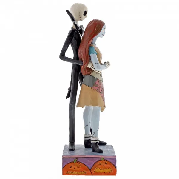 Jim Shore Disney Traditions - Nightmare Before Christmas Jack and Sally - Fated Romance - Image 4