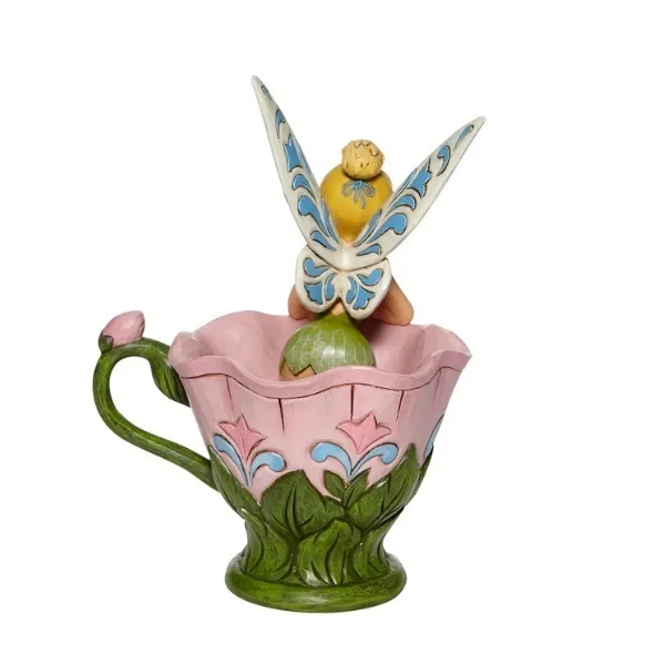 Jim Shore Disney Traditions - Peter Pan Tinkerbell Sitting in Flower - A Spot of Tink - Image 4