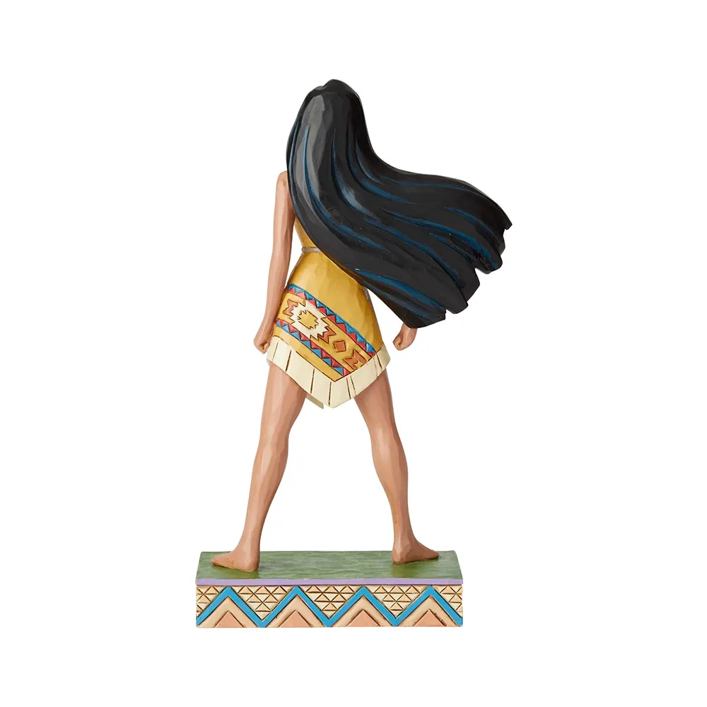 Jim Shore Disney Traditions - Pocahontas - Proud Protector Princess Passion - Image 4