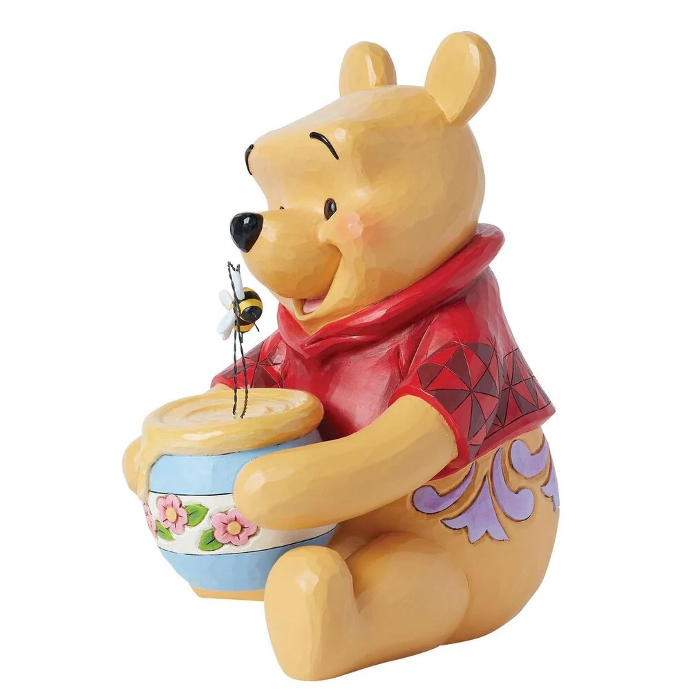 Jim Shore Disney Traditions - Pooh with Honey Pot Big Figurine - Image 2