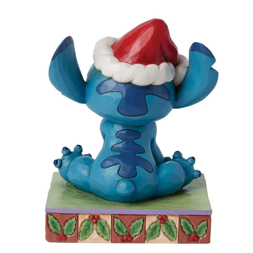 Jim Shore Disney Traditions - Santa Stitch with Scrump - Image 3