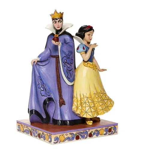 Jim Shore Disney Traditions - Snow White and Evil Queen - Evil and Innocence - Image 4