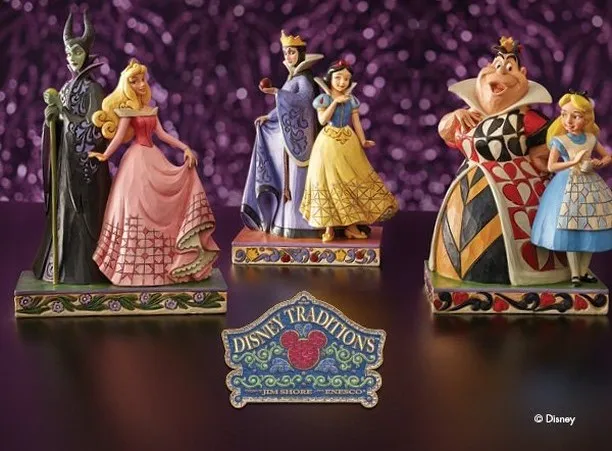 Jim Shore Disney Traditions - Snow White and Evil Queen - Evil and Innocence - Image 5