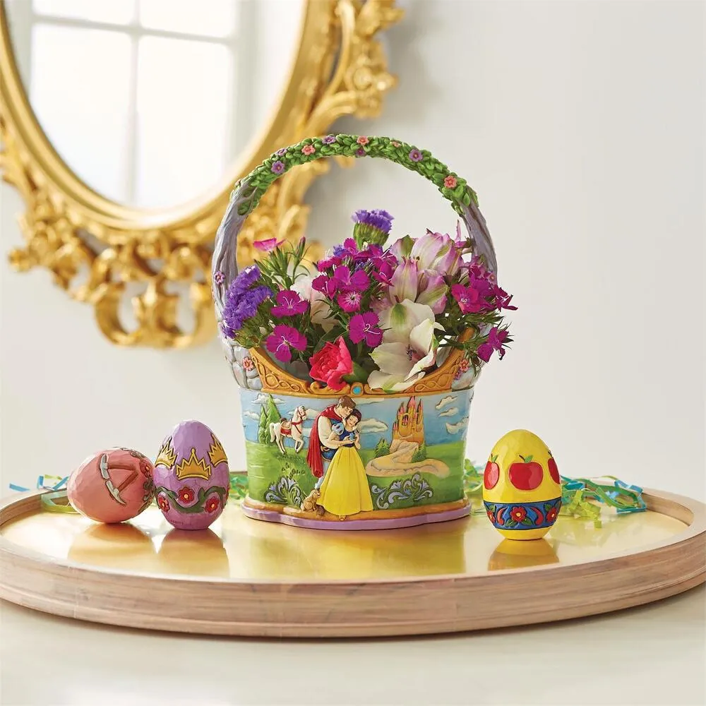 Jim Shore Disney Traditions - Snow White - Easter Basket - Image 4