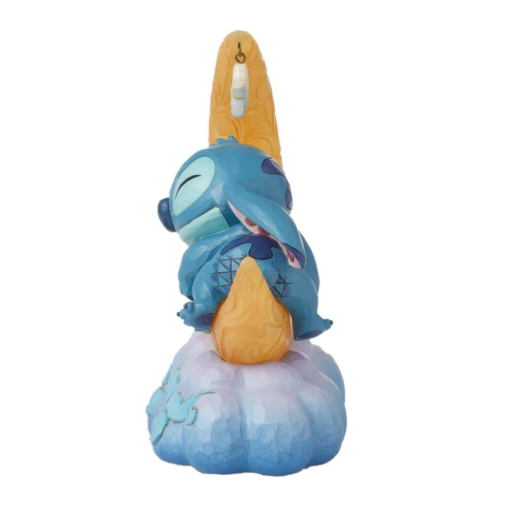 Jim Shore Disney Traditions - Stitch and Scrump on LED Moon - Image 5