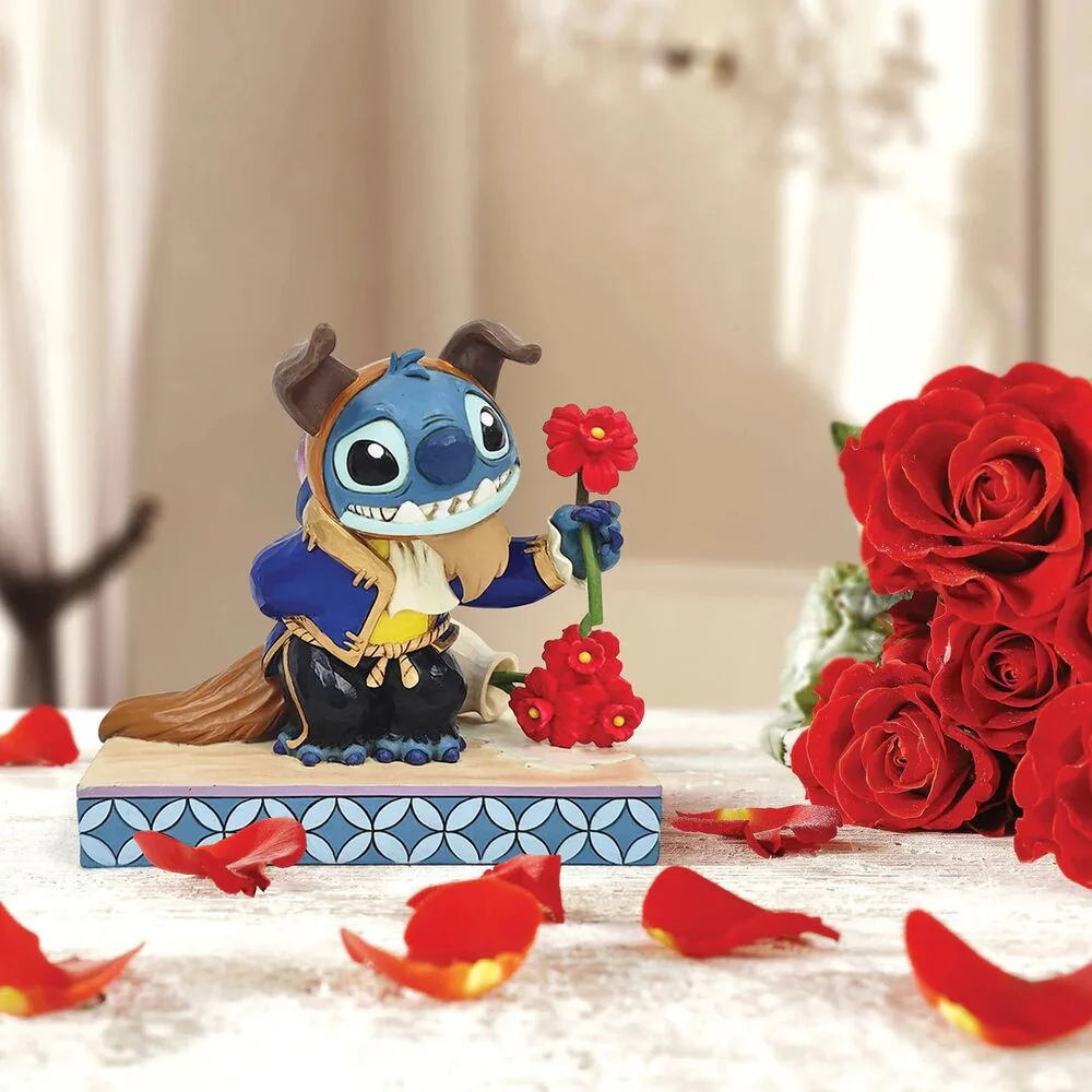 Jim Shore Disney Traditions - Stitch Dressed as Beast - Image 2