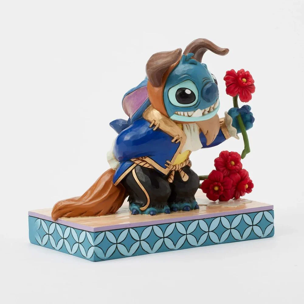 Jim Shore Disney Traditions - Stitch Dressed as Beast - Image 3