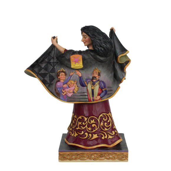 Jim Shore Disney Traditions - Tangled Mother Gothel with Scene - Maternal Malice - Image 2