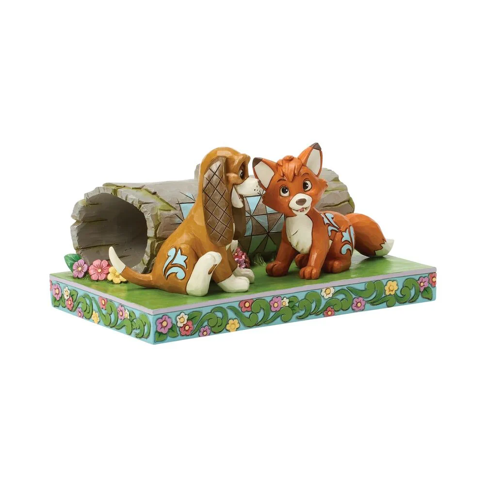 Jim Shore Disney Traditions - The Fox and the Hound - An Unlikely Friendship - Image 2