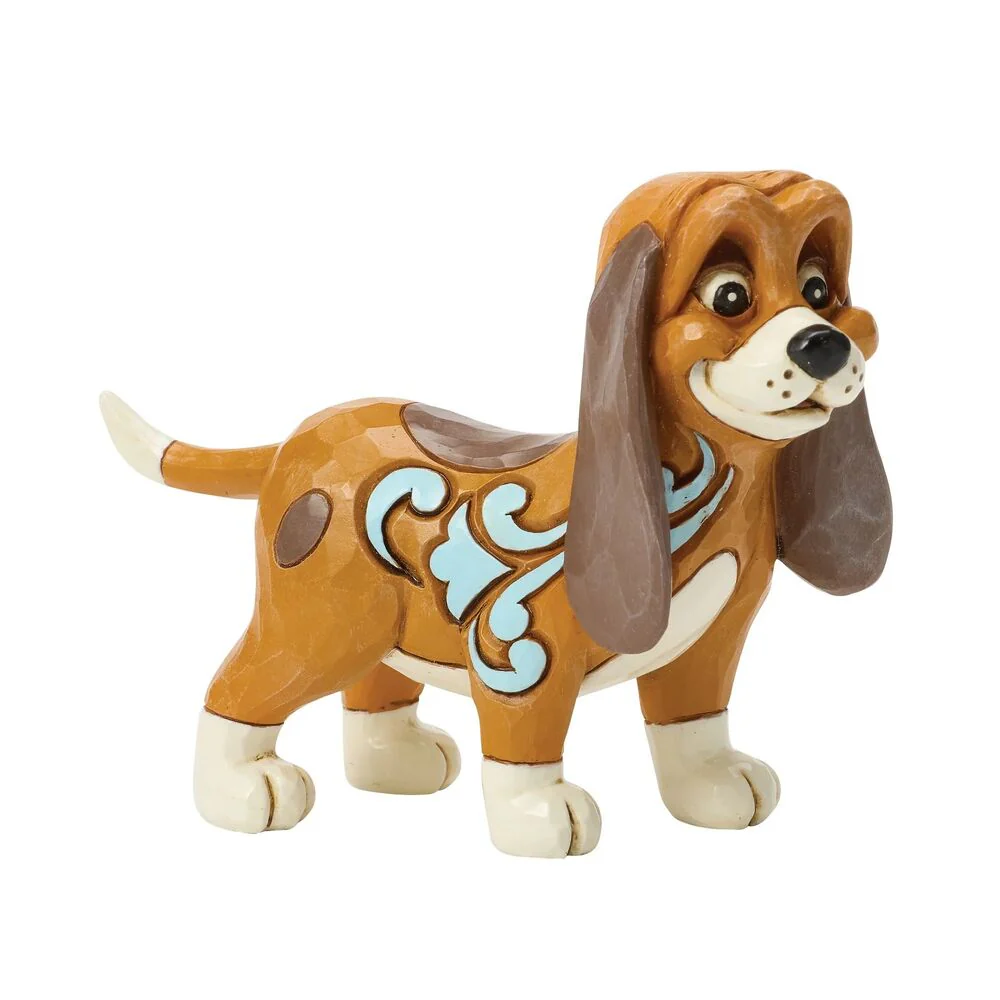 Jim Shore Disney Traditions - The Fox and the Hound - Copper Mini Figurine - Image 2