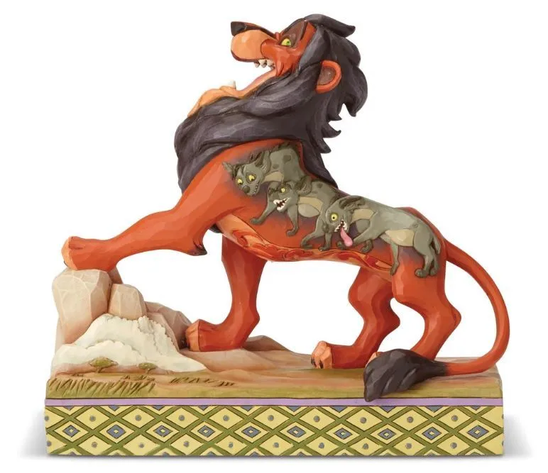 Jim Shore Disney Traditions - The Lion King Scar - Preening Predator - Image 3