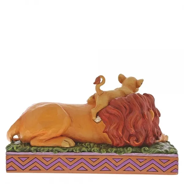 Jim Shore Disney Traditions - The Lion King Simba and Mufasa - A Father's Pride - Image 3