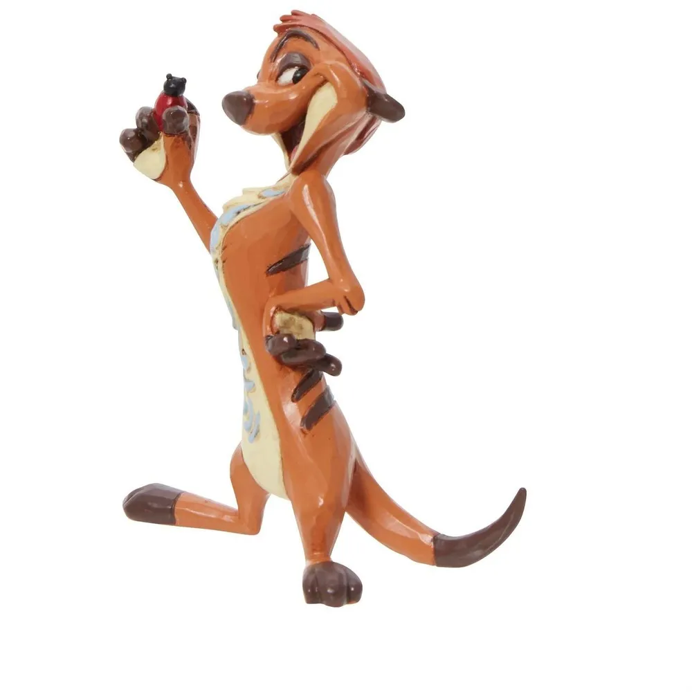Jim Shore Disney Traditions - The Lion King - Timon Mini Figurine - Image 4