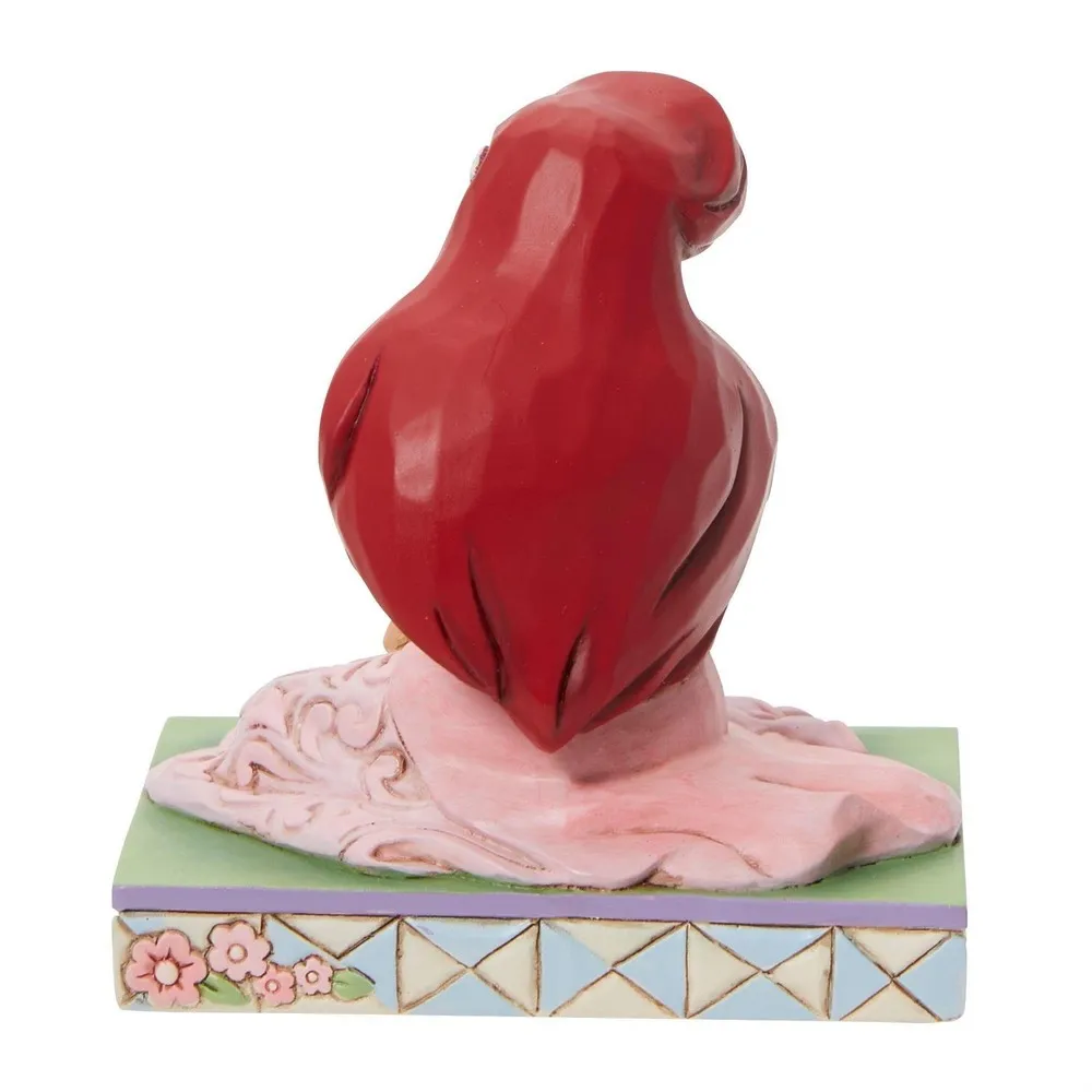 Jim Shore Disney Traditions - The Little Mermaid Ariel - Confident and Curious Personality Pose - Image 2
