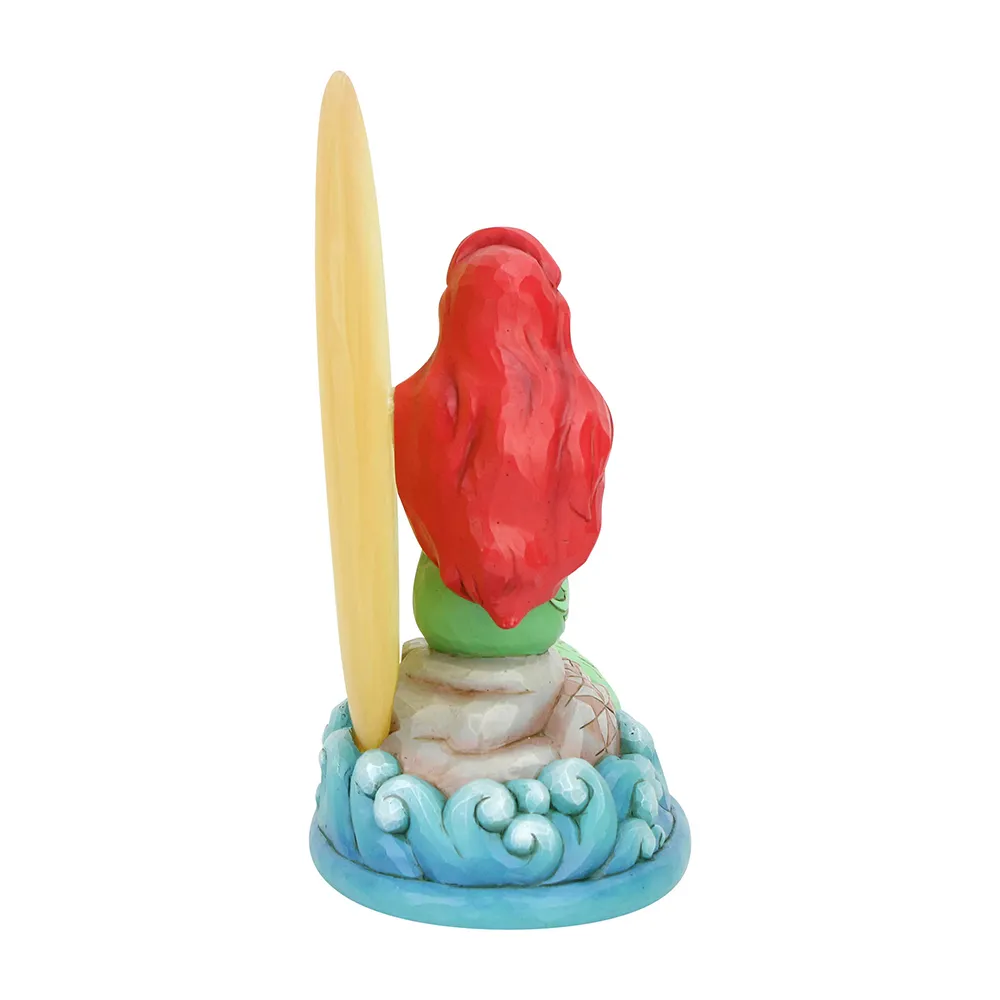 Jim Shore Disney Traditions - The Little Mermaid Ariel - Mermaid by Moonlight - Image 3