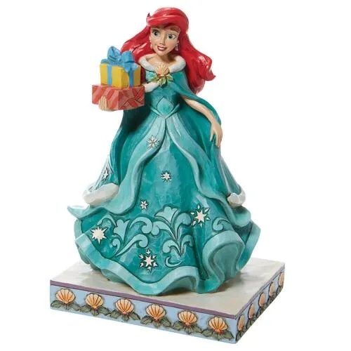 Jim Shore Disney Traditions - The Little Mermaid Ariel with Gifts - Gifts of Song - Image 2
