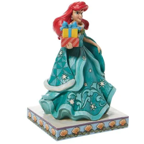 Jim Shore Disney Traditions - The Little Mermaid Ariel with Gifts - Gifts of Song - Image 3