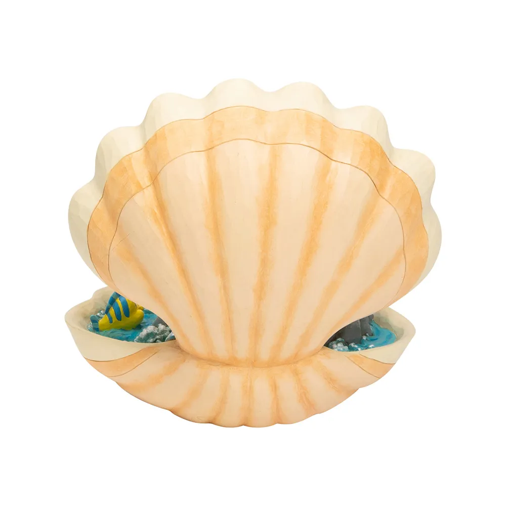 Jim Shore Disney Traditions - The Little Mermaid Shell Scene - Seashell Scenario - Image 3