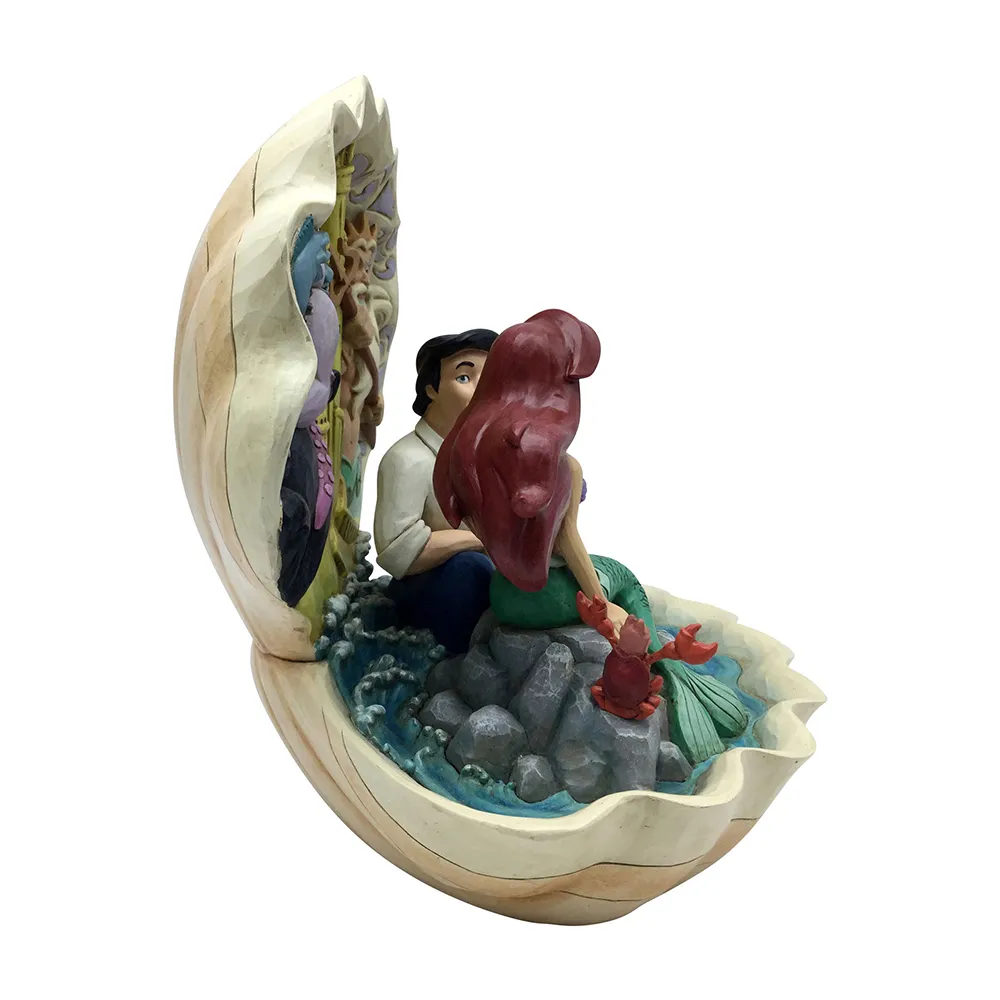 Jim Shore Disney Traditions - The Little Mermaid Shell Scene - Seashell Scenario - Image 4