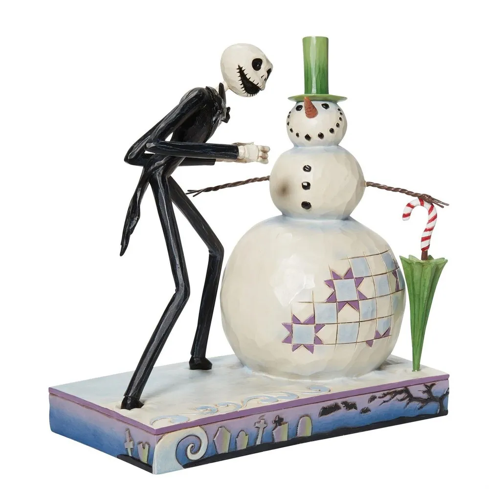 Jim Shore Disney Traditions - The Nightmare Before Christmas - A Snowy Discovery - Image 3