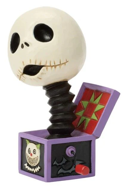 Jim Shore Disney Traditions - The Nightmare Before Christmas - Jack-in-the-Box Mini Figurine - Image 2