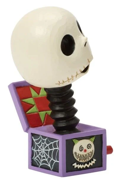 Jim Shore Disney Traditions - The Nightmare Before Christmas - Jack-in-the-Box Mini Figurine - Image 4