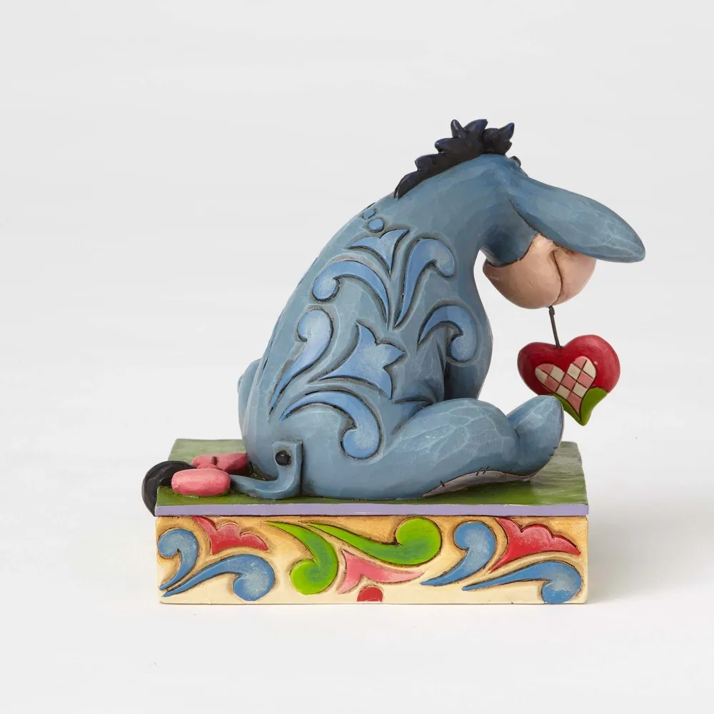 Jim Shore Disney Traditions - Winnie the Pooh Eeyore - Heart on a String Personality Pose - Image 3